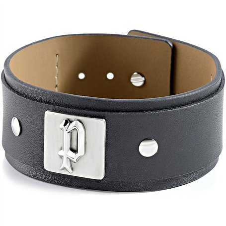 Bracelet Homme Police S14AKX01B Cuir 21 cm