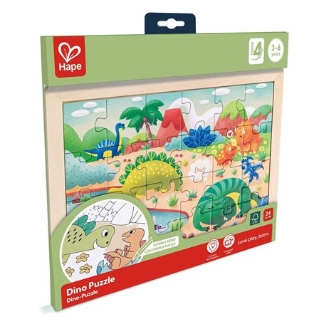 Puzzle Hape Dinosaures