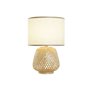 Lampe de bureau DKD Home Decor Marron Naturel Bambou 50 W 220 V 32 x 32 x 49 cm