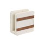 Porte-serviettes Home ESPRIT Blanc Naturel Bois d'acacia 12