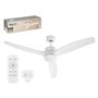 Ventilateur de Plafond avec Lumière Argon W-FC5288-3C1L WH W-FC5288-3C1L WH Blanc 40 W Ø 132 cm