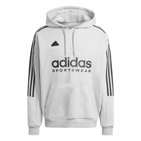 Sweat à capuche homme Adidas House Of Tiro Fleece Gris XS