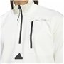 Sweat sans capuche homme Adidas City Es e Fleece Half-Zip Blanc XXL