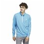 Sweat sans capuche homme Adidas Lightweight Half-Zip Bleu Eau L