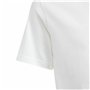 T shirt à manches courtes Enfant Adidas U Sl Blanc