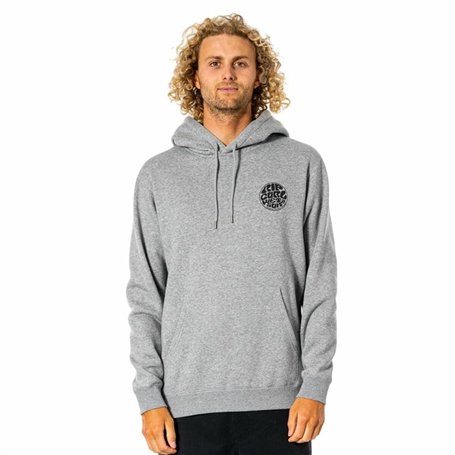 Sweat à capuche homme Rip Curl Wetsuit Icon Gris