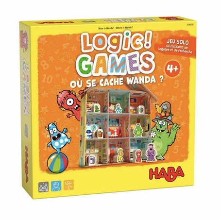 Jeu de société HABA Logic Games - Where is Wanda?