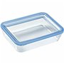 Ensemble de Boîtes à Lunch Pyrex Bleu Transparent 800 ml 3 Pièces
