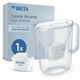 Carafe Filtrante Brita Style Essential Blanc Transparent 2