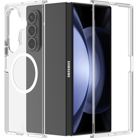 Coque renforcée Samsung Galaxy Z Fold 7 DUO 2m Transparente + Garantie à vie Force Case