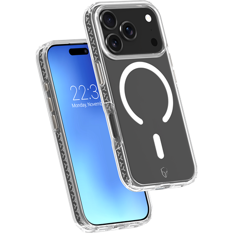Coque renforcée MagSafe iPhone 17 Pro AIR XTREM 4m Norme Militaire MIL-STD 810G Transparente + Garantie à vie Force Case