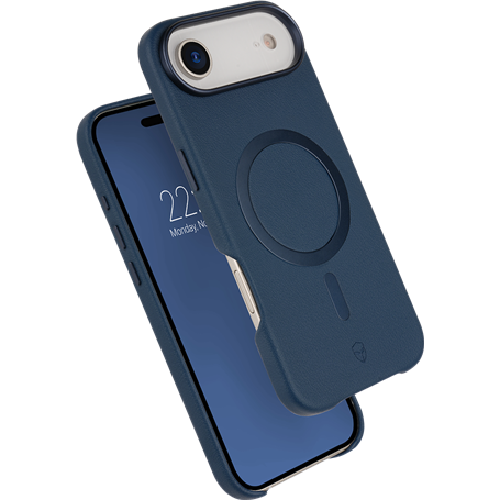 Coque renforcée MagSafe iPhone Air PLATINIUM 2m Bleu marine + Garantie à vie Force Case