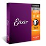 Cordes Elixir® en Bronze 80/20 pour guitare acoustique 12 cordes avec revêtement NANOWEB®