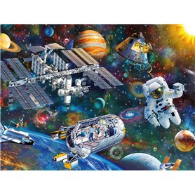 Ravensburger Puzzle d'astronautes d'exploration Cosmique dans l'espace pour Enfants à partir de 8 Ans – 200 pièces Ravensburger Puzzle d'astronautes d'exploration Cosmique dans l'espace pour Enfants à partir de 8 Ans – 200 pièces
