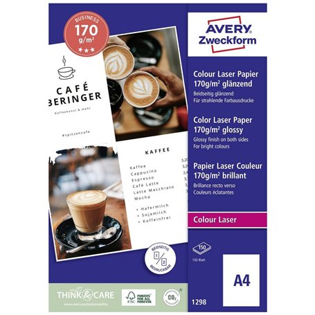 Avery - 200 Feuilles A4 de Papier Photo