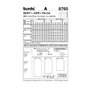 Burda B8765 Patron de Couture Jupe 19 x 13 cm