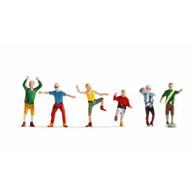 Noch - 15871 - Modélisme Ferroviaire - Alpinistes - 6 Figurines Noch - 15871 - Modélisme Ferroviaire - Alpinistes - 6 Figurines