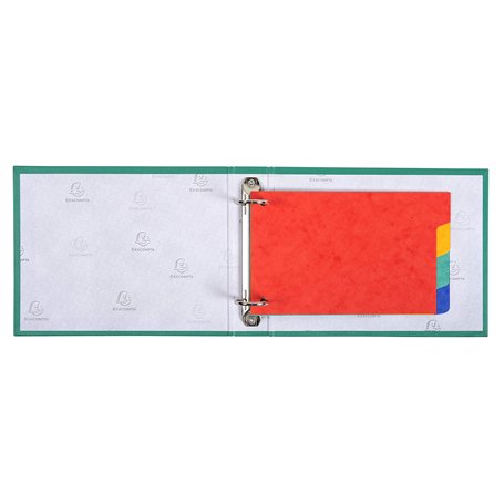 Exacompta - Réf. 604E - Paquet de 10 intercalaires pour fiches bristol en vértiable carte lustrée souple 225g/m2 FSC® avec 4 ong