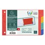 Exacompta - Réf. 604E - Paquet de 10 intercalaires pour fiches bristol en vértiable carte lustrée souple 225g/m2 FSC® avec 4 ong