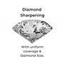 DMT Dia-Sharp Mini-Hone Kit, set de 3 affûteurs diamant à 3 granulométries, 6,35 cm / 2,5 pouces, D2K