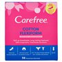 Carefree Flexiform Lot de 56 protège-slips Parfum frais Blanc