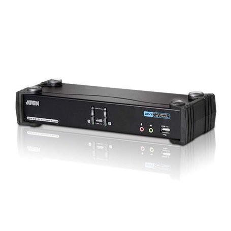 Aten CS1782A KVM DVI Haute résol./USB 2 ports + Audio