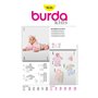 Burda B9636 Patron de Couture Coordonnés 19 x 13 cm