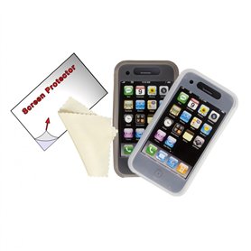 Logic 3 Étui Protection d'écran pour iPhone 3 G Logic 3 Étui Protection d'écran pour iPhone 3 G