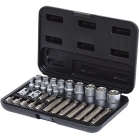 KS TOOLS 911.4301-1 Coffret de douilles et d'embouts KS, 30 pièces - 14 Torx 30 mm + 75 mm - One Size KS TOOLS 911.4301-1 Coffret de douilles et d'embouts KS
