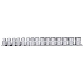 KS Tools 911.1285 Jeu de douilles 1/2 ", 12 prises, 15 pièces, 10-24mm KS Tools 911.1285 Jeu de douilles 1/2 "