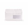 Oxford 100102009 Boîte de 500 Enveloppes auto-adhésives format 110 x 220 mm avec fenêtre 45 x 100 mm Blanc