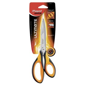 Maped - Ciseaux Ultimate 21 cm ambidextres - Ciseaux asymétriques - Anneaux Ergonomiques - Qualité de coupe et confort extrême - Maped - Ciseaux Ultimate 21 cm ambidextres - Ciseaux asymétriques - Anneaux Ergonomiques - Qualité de coupe et confort extrême -