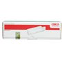 Toner Oki 44574702 noir pour imprimante laser