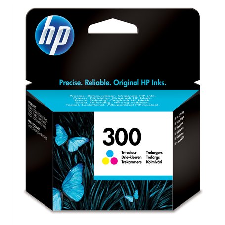 HP 300 Tri-color Ink Cartridge Jaune cartouche d'encre - cartouches d'encre (Cyan