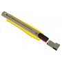 Stanley 0-10-421 Cutter Gamme FatMax Largeur De Lame 18 Mm - Acier Inoxydable/Jaune - Longueur 155Mm