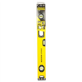 STANLEY 1-43-524 Niveau 60 cm - Gamme FATMAX - Structure en Aluminium Renforcé- 3 Fioles Haute Visibilité - 2 Semelles Usinées - STANLEY 1-43-524 Niveau 60 cm - Gamme FATMAX - Structure en Aluminium Renforcé- 3 Fioles Haute Visibilité - 2 Semelles Usinées -