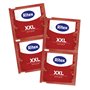Ritex Lot de 32 (4 x 8) préservatifs taille XXL + 3 sachets de gel lubrifiant Vitalis (3 x 5 g) gratuits