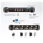 Aten CS1784A-AT-G Commutateur KVMP USB/DVI Noir