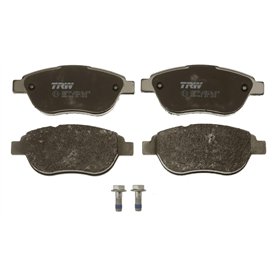 TRW GDB1464 Kit De Plaquettes De Frein Frein à Disque COTEC pour Peugeot 207 (WA_, WC_) 2006-2015 Essieu Avant et autres véhicul TRW GDB1464 Kit De Plaquettes De Frein Frein à Disque COTEC pour Peugeot 207 (WA_