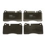 TRW GDB1670 Kit De Plaquettes De Frein Frein à Disque COTEC pour Volkswagen Touareg (7LA