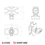 RAM-Mount RAP-B-201U-A
