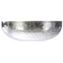 Equinox 511023 Saladier Inox Martelé Diamètre: 25 cm, Argent