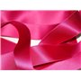 Ruban Satin Luxe Double Face 25 mm Coloris Rose Fuschia 2 Mètres