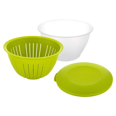 Westmark Boîte de Conservation/Bol avec Couvercle et Passoire/Filtre