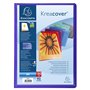 Exacompta - Réf. 5790E - 1 Protège-documents Kreacover Chromaline - 90 pochettes cristal lisse - 180 vues - pour A4 - dim 24 x 3