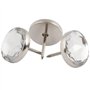 Decotacks Lot de 100 clous de tapissier avec strass 11 mm
