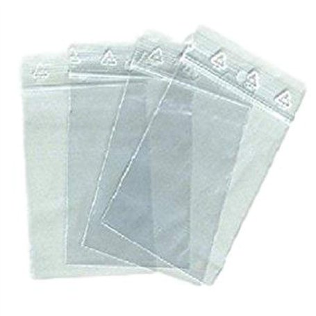 Sachets pour bijoux ou pochette plastique zip - Format 40 x 60 mm / Lot de 1000