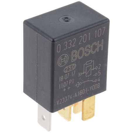 Bosch 0332201107 Micro-Relais 12V 30A