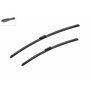 Bosch Balais d'essuie - glace plats Aerotwin A639S, Longueur: 650mm/530mm − 1 paire de balais avant - Pour véhicules avec direct