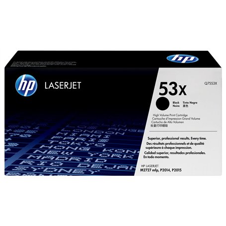 HP Q 7553 X Noir 53 X